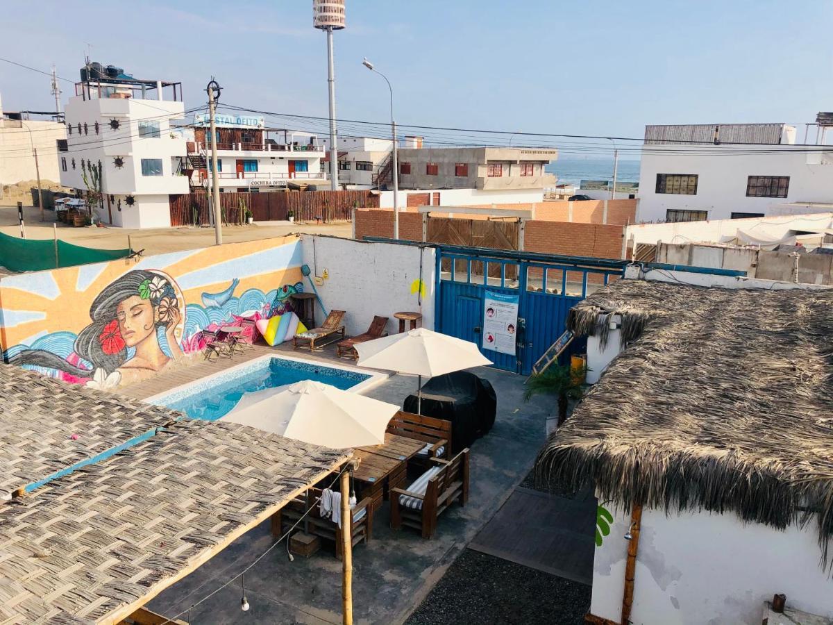 Surfari Punta Rocas Hostel ปุนตาเนกรา ภายนอก รูปภาพ