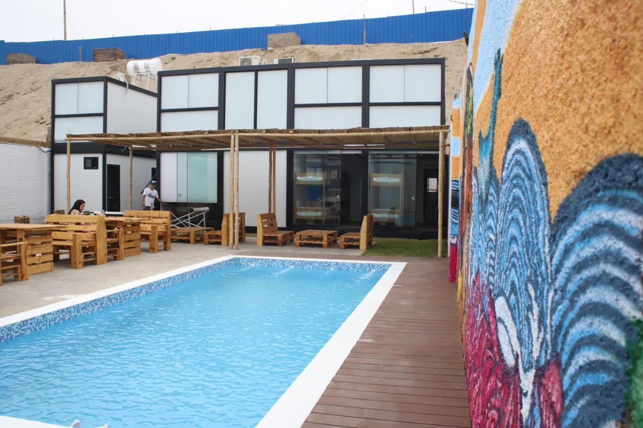 Surfari Punta Rocas Hostel ปุนตาเนกรา ภายนอก รูปภาพ