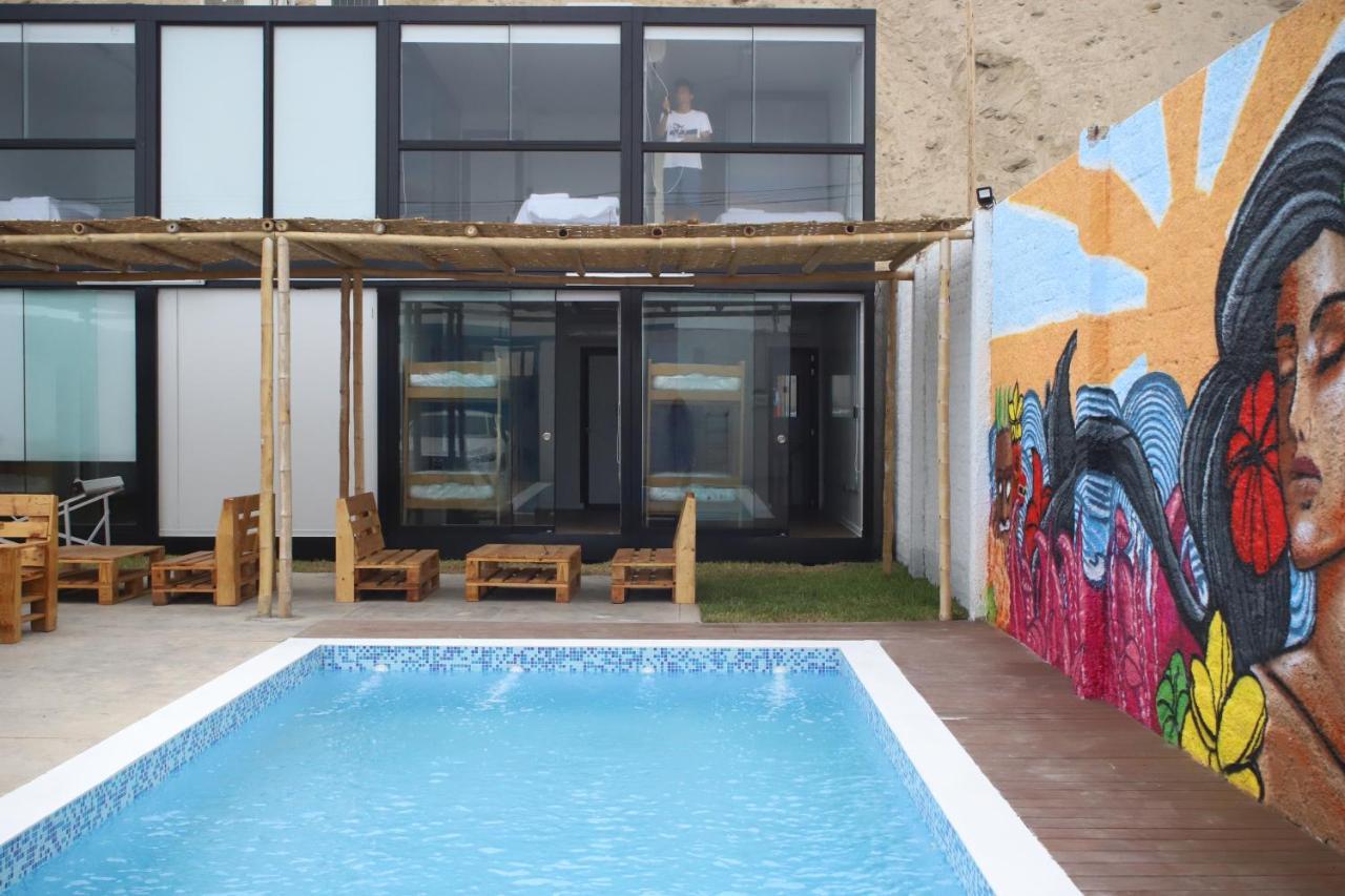 Surfari Punta Rocas Hostel ปุนตาเนกรา ภายนอก รูปภาพ
