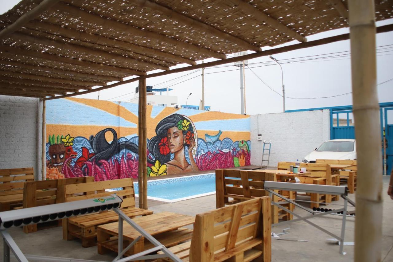 Surfari Punta Rocas Hostel ปุนตาเนกรา ภายนอก รูปภาพ