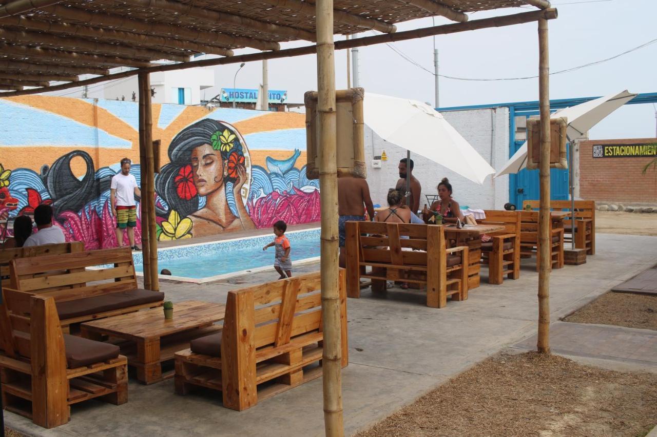 Surfari Punta Rocas Hostel ปุนตาเนกรา ภายนอก รูปภาพ